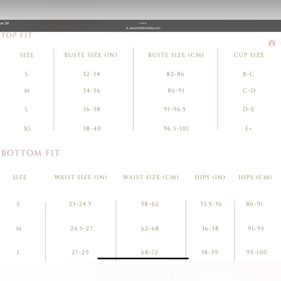 seashell bikini italia | Swim | Seashell Bikini Italia | Poshmark